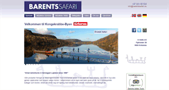 Desktop Screenshot of barentssafari.no